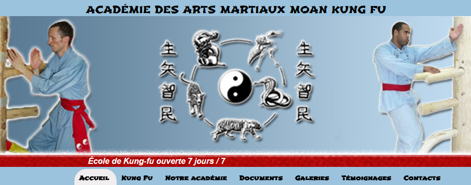 Académie des Arts Martiaux Moan Kung Fu en Ligne 