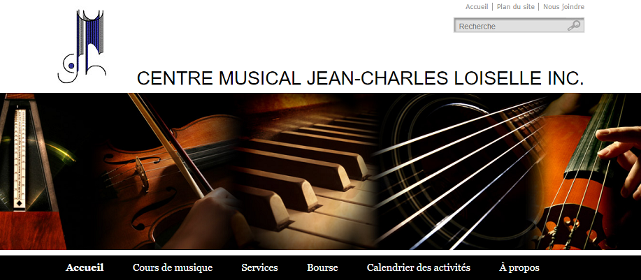 Centre Musical Jean-Charles Loiselle Inc. en Ligne 