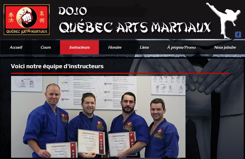 Dojo Québec Arts Martiaux en Ligne