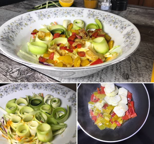 Salade de Zucchinis et Légumes Rôtis 10
