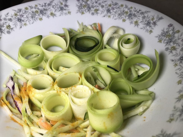 Salade de Zucchinis et Légumes Rôtis 3