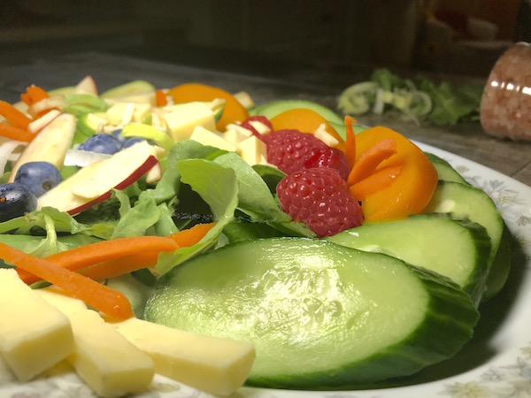 Salade Rafraichissante aux Fruits et Légumes 9